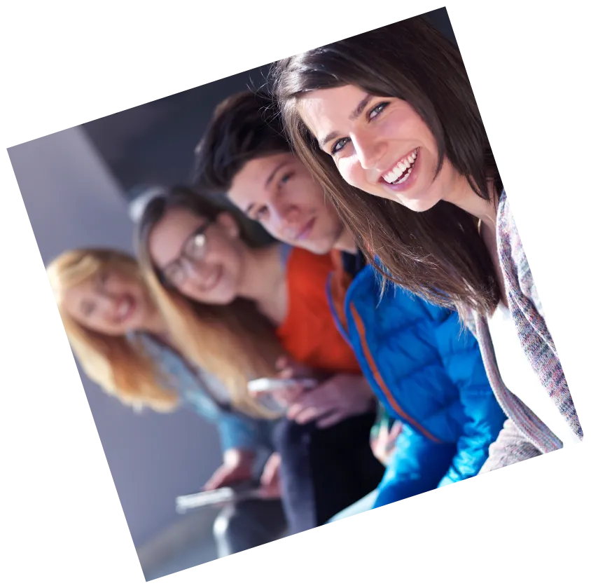 Studenten an der HAK.HAS Linz